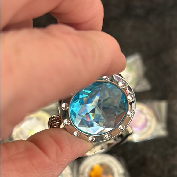 COPY - Crystal Purse Hook - Multicolor - Picture 2 of 5